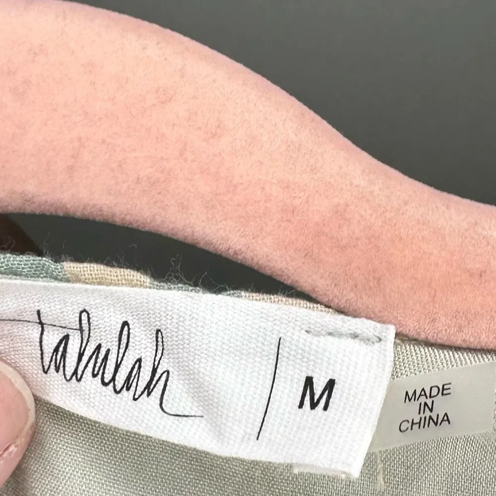 Talulah Gingham Wrap Romper - Picture 5 of 6